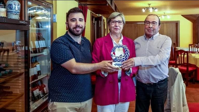 I Premio Afripex muller salientable do Sector do Mar Dna. Carmen Castiñeira Aris